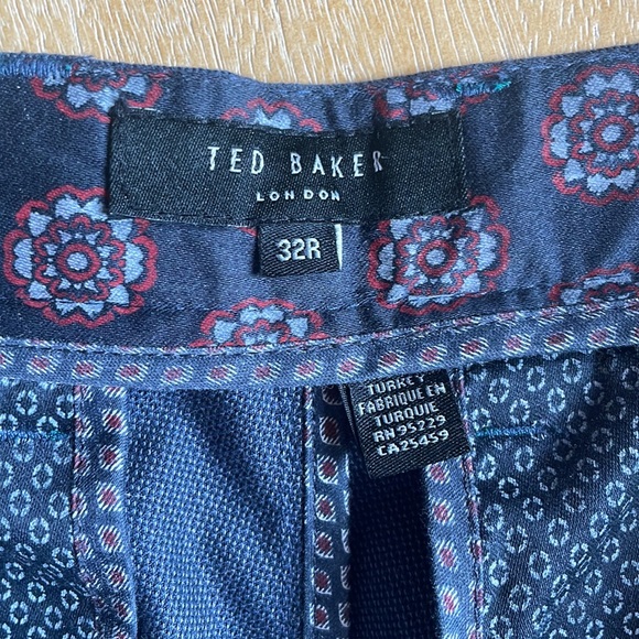 Ted Baker Navy Pants - Size 32R - Picture 5 of 6